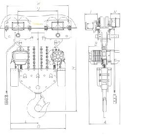 Electric Chain Hoist 15Ton description